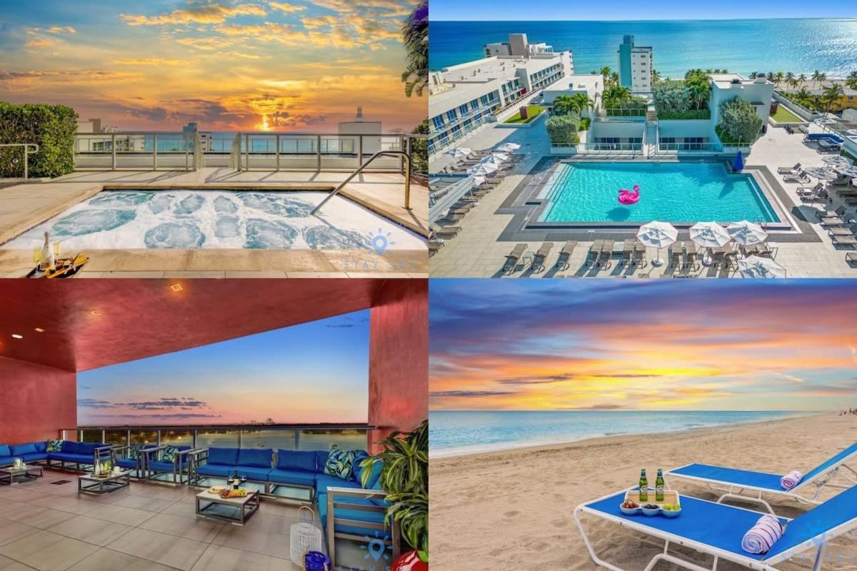 Near Beach - Rooftop Pool - Hot Tub - Broad-Walk Hollywood Extérieur photo