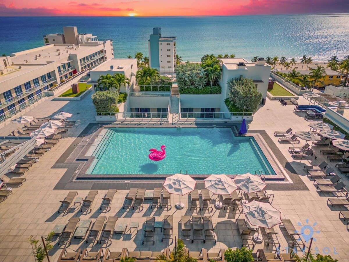 Near Beach - Rooftop Pool - Hot Tub - Broad-Walk Hollywood Extérieur photo