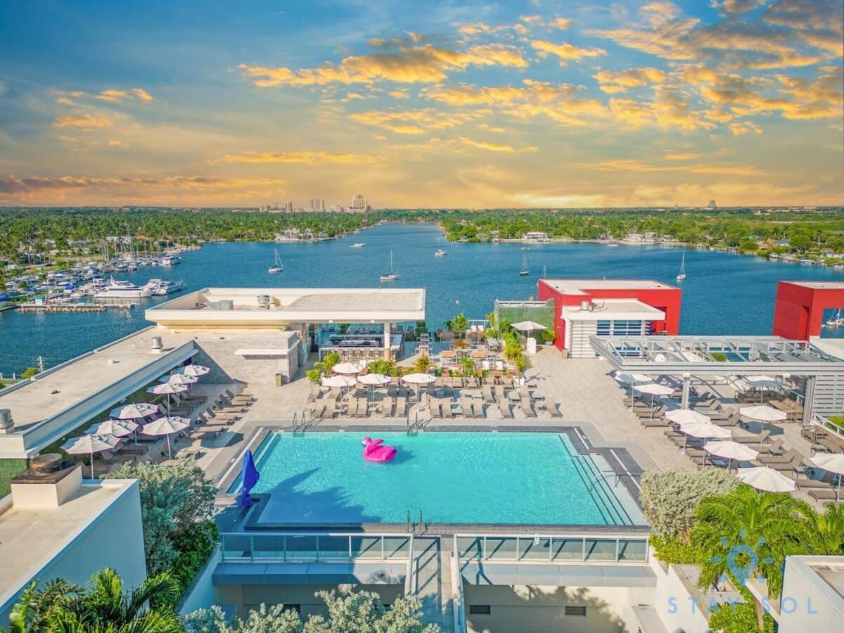 Near Beach - Rooftop Pool - Hot Tub - Broad-Walk Hollywood Extérieur photo