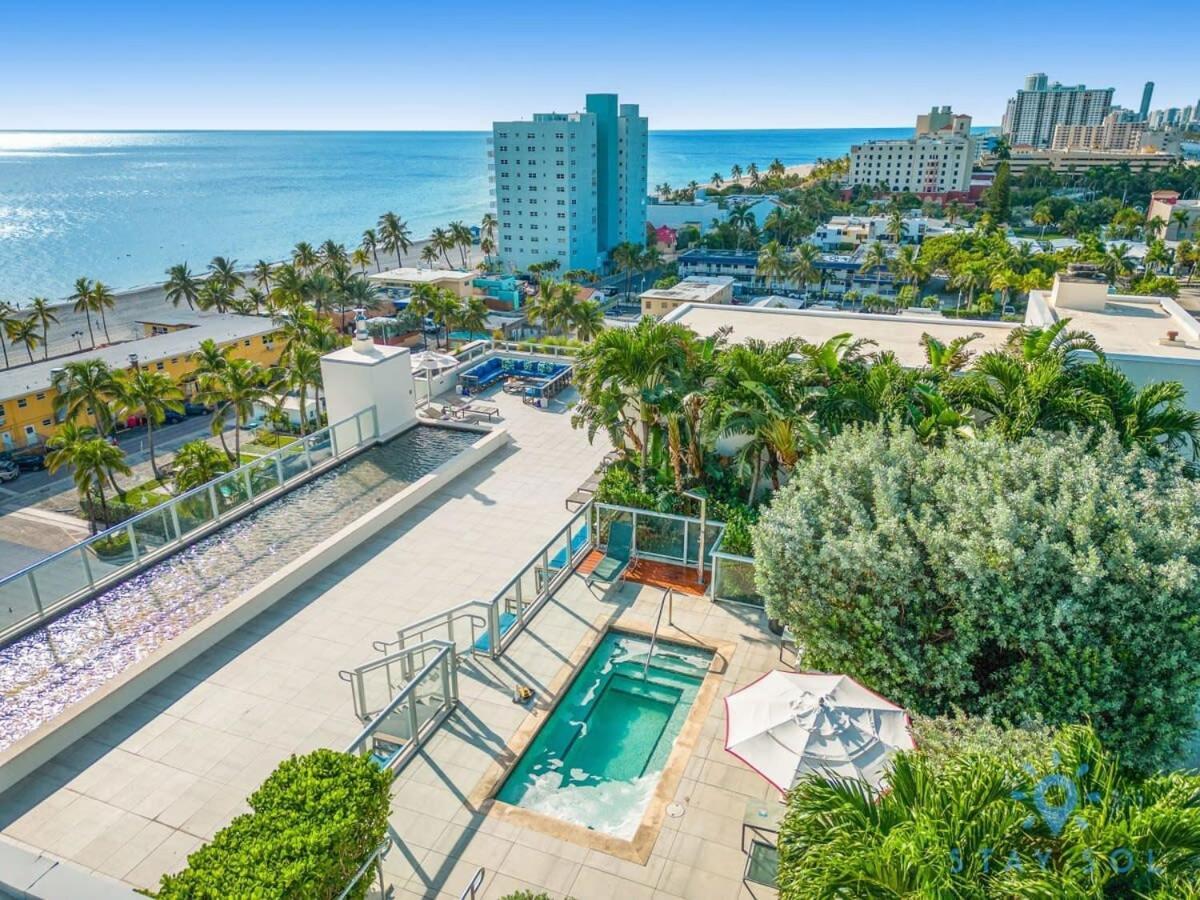 Near Beach - Rooftop Pool - Hot Tub - Broad-Walk Hollywood Extérieur photo